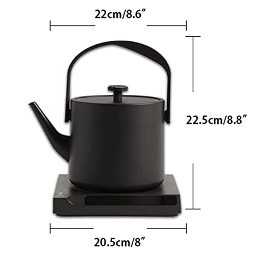 600ml Electric Kettle with Keep Warm & LED Control