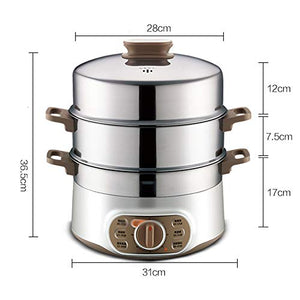 3-Tier Electric Multi-Cooker & Food Steamer