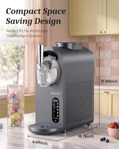 Ice Cream Maker & Slushie Machine Soft Serve Ice Cream Machine 7 Presets