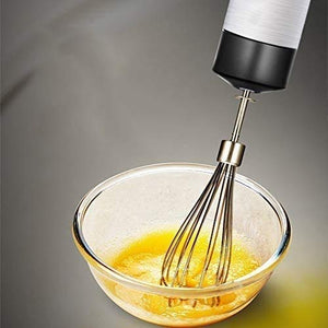 600W 2-Speed Hand Blender with Whisk Attachment