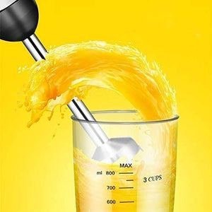 600W 2-Speed Hand Blender with Whisk Attachment
