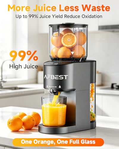 3-in-1 Cold Press Juicer with 5.8" Large Chute