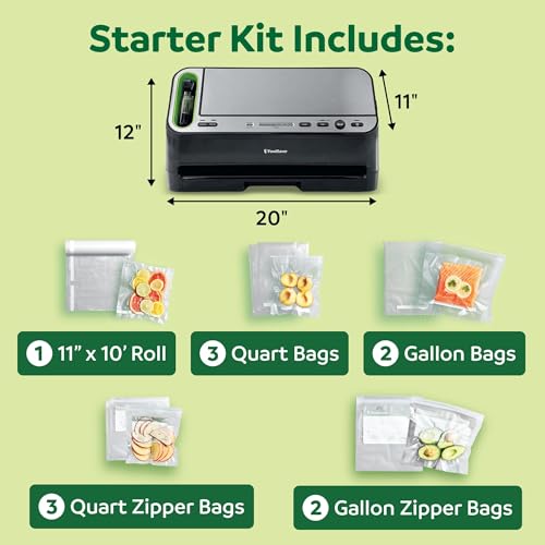 2-in-1 Automatic Vacuum Sealer Machine