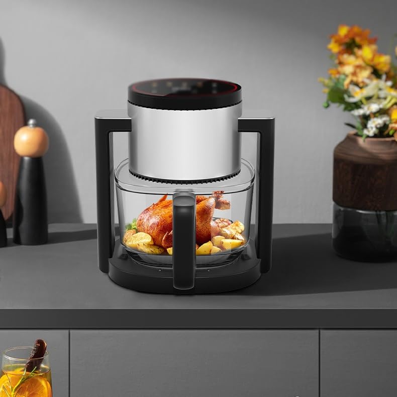 Digital Air Fryer Oven with Viewing Window & Touchscreen