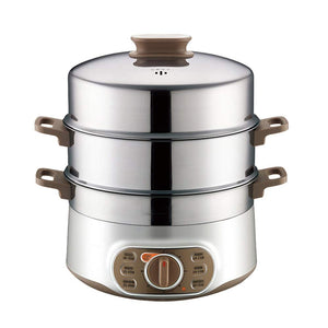 3-Tier Electric Multi-Cooker & Food Steamer