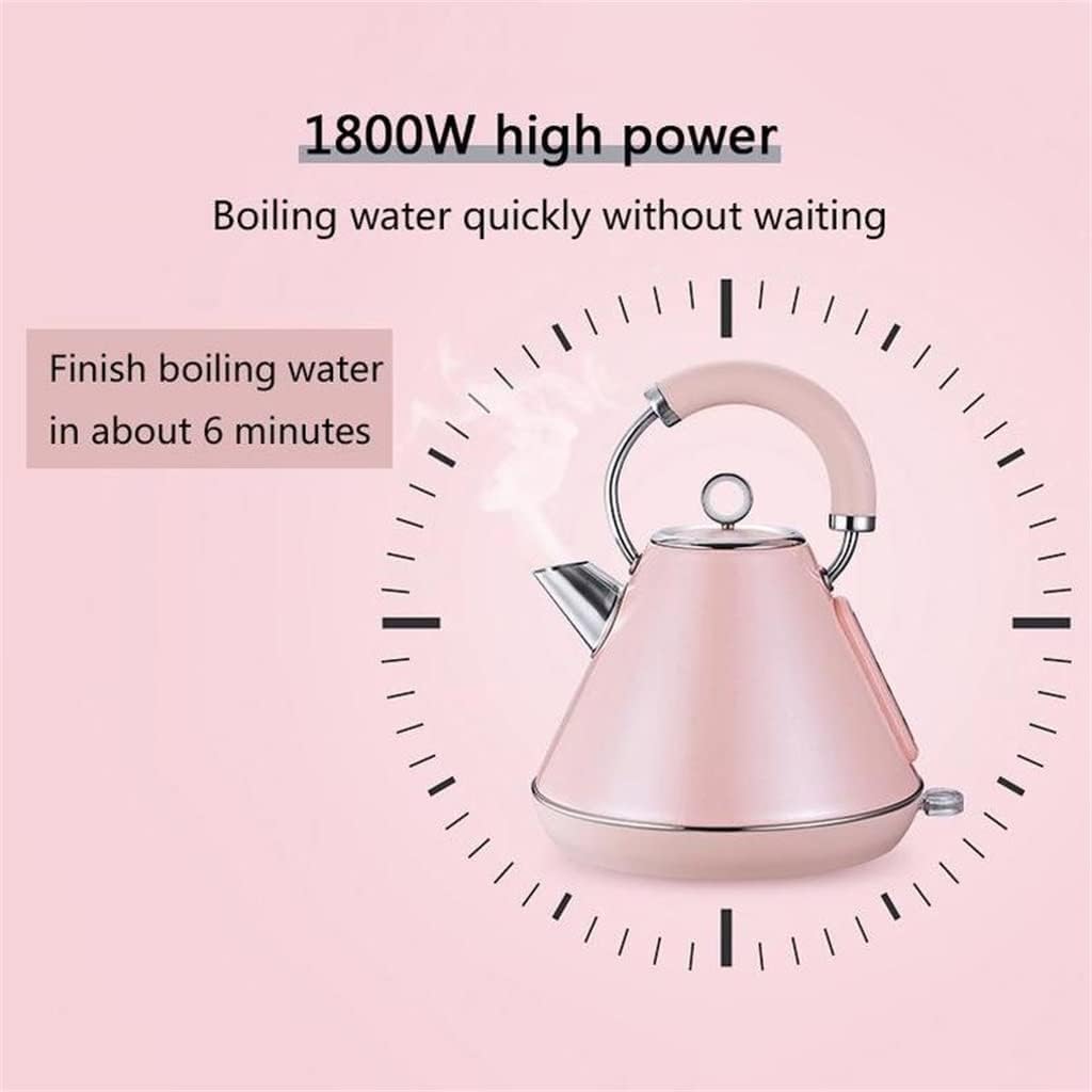 Retro Stainless Steel Electric Kettle