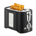 2-Slice Wide-Slot Toaster with Crumb Tray