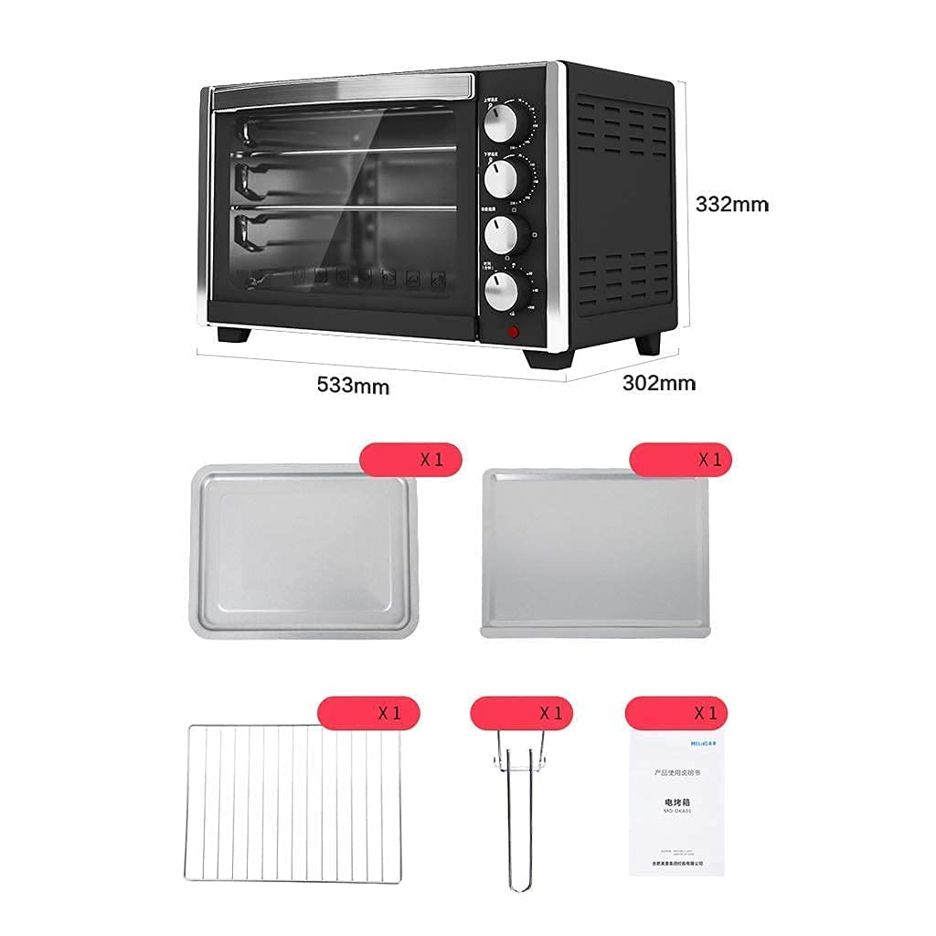 35L Multifunction Electric Oven with Adjustable Temperature