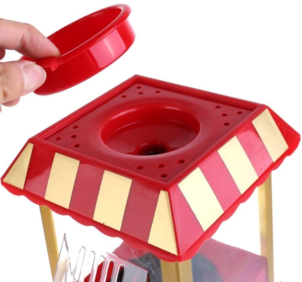 Retro Hot Air Oil-Free Popcorn Maker