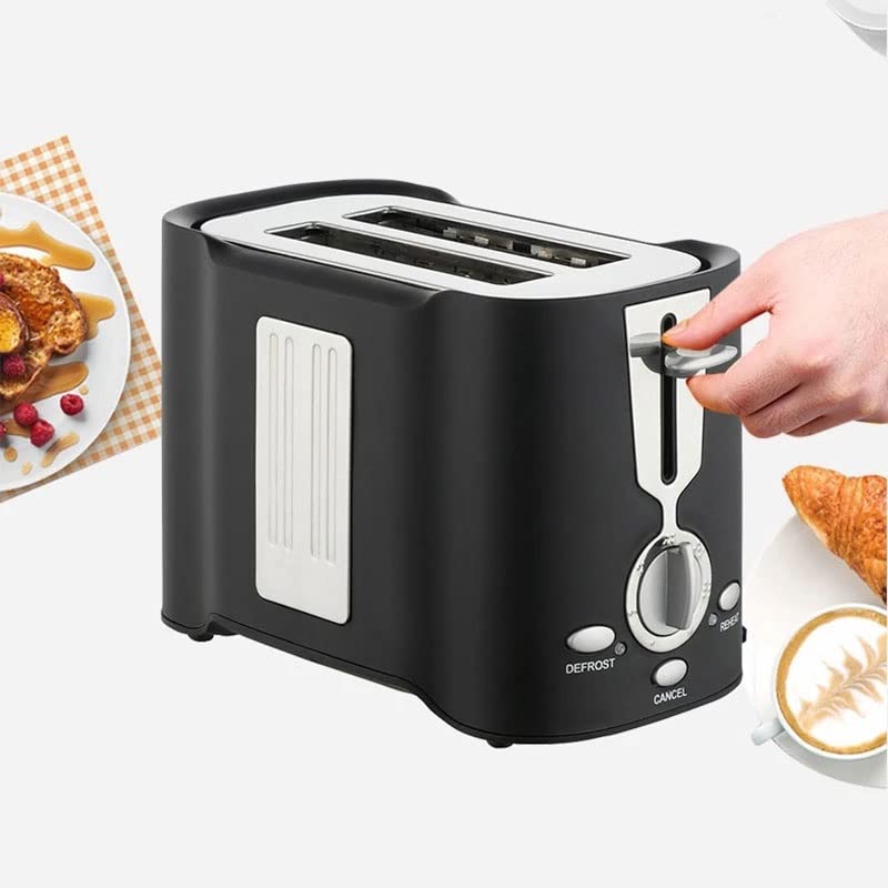 2-Slice Wide-Slot Toaster with Crumb Tray