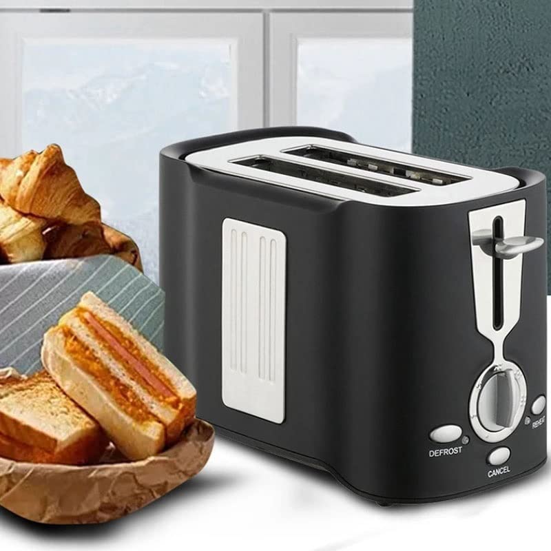 2-Slice Wide-Slot Toaster with Crumb Tray