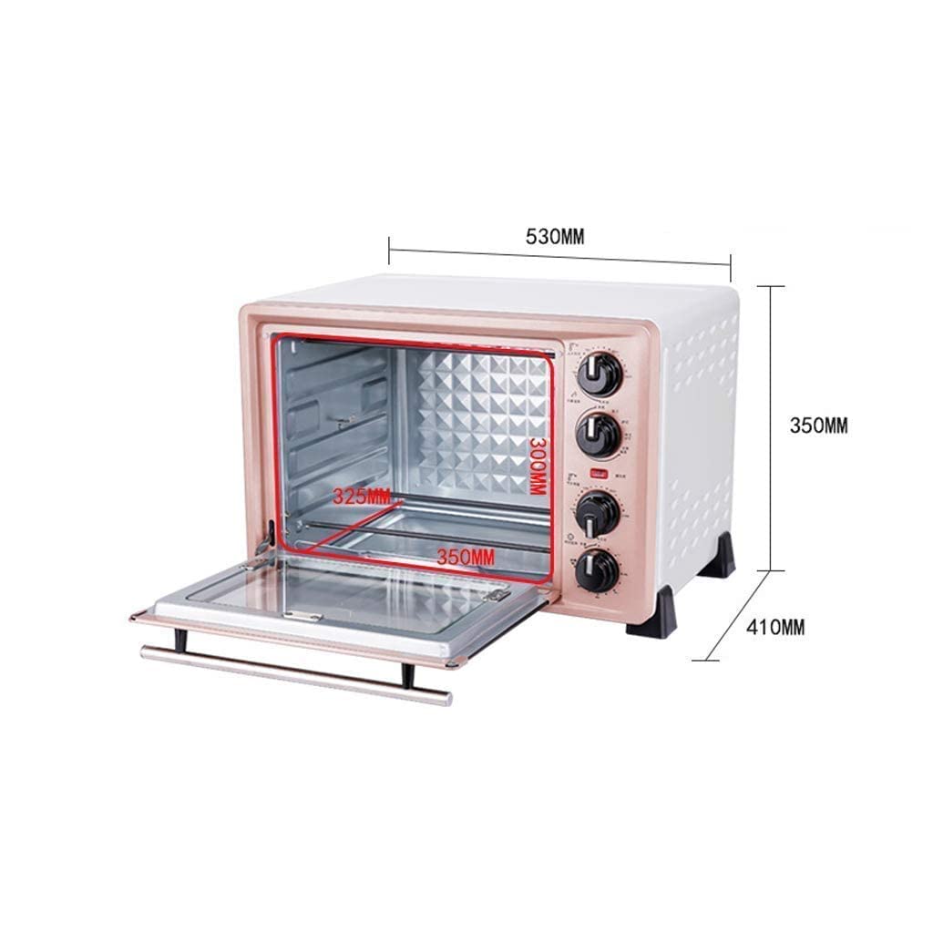 36L Mini Electric Oven with Adjustable Temperature & Timer