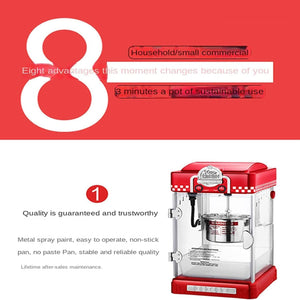 Automatic Oil-Free Popcorn Maker