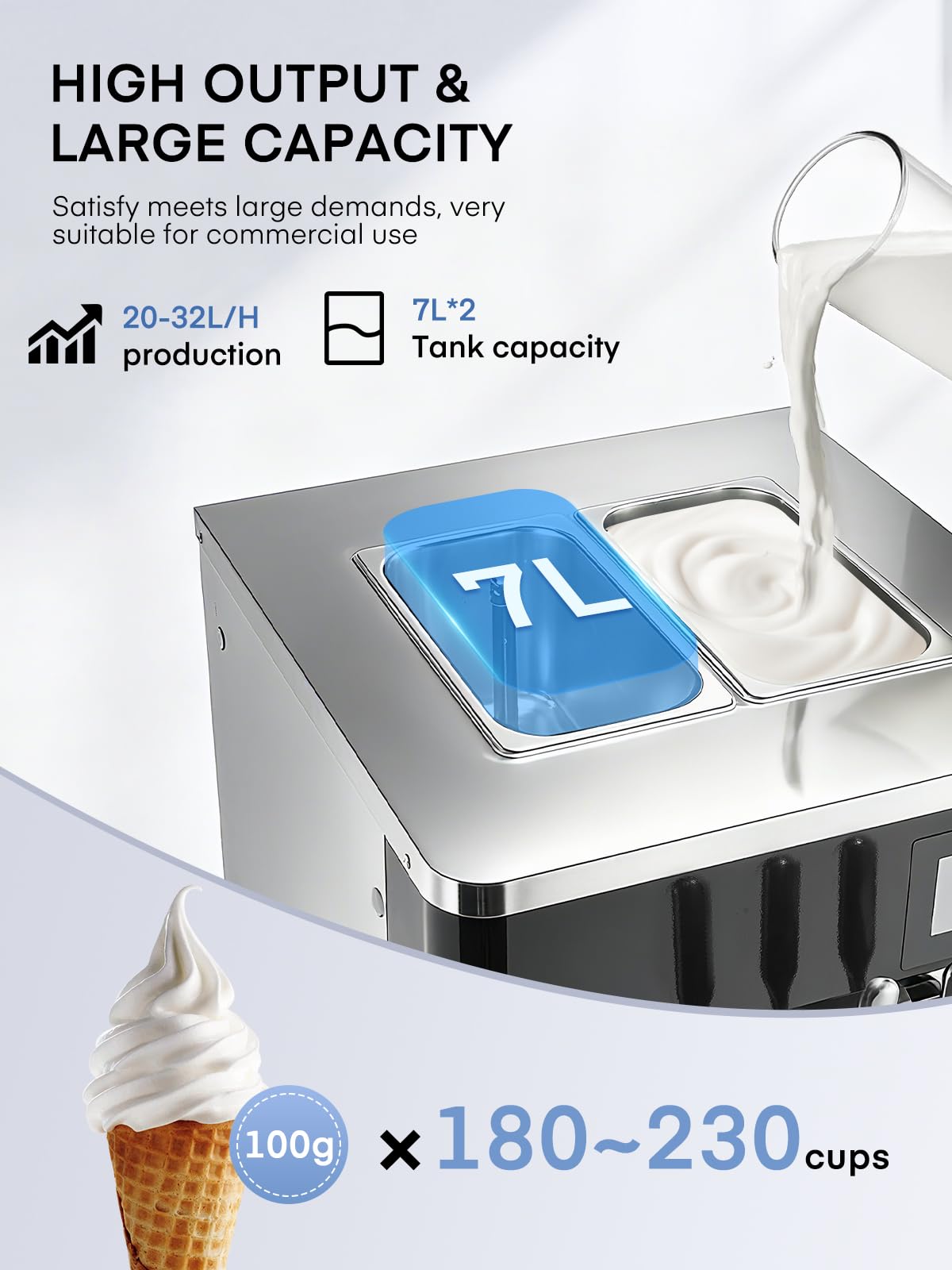 Commercial Ice Cream Machine