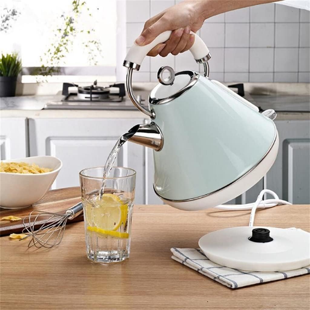 Retro Stainless Steel Electric Kettle