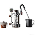 Milk Frother and Steamer, Handheld Foam Maker with Adjustable Hose, 700ml