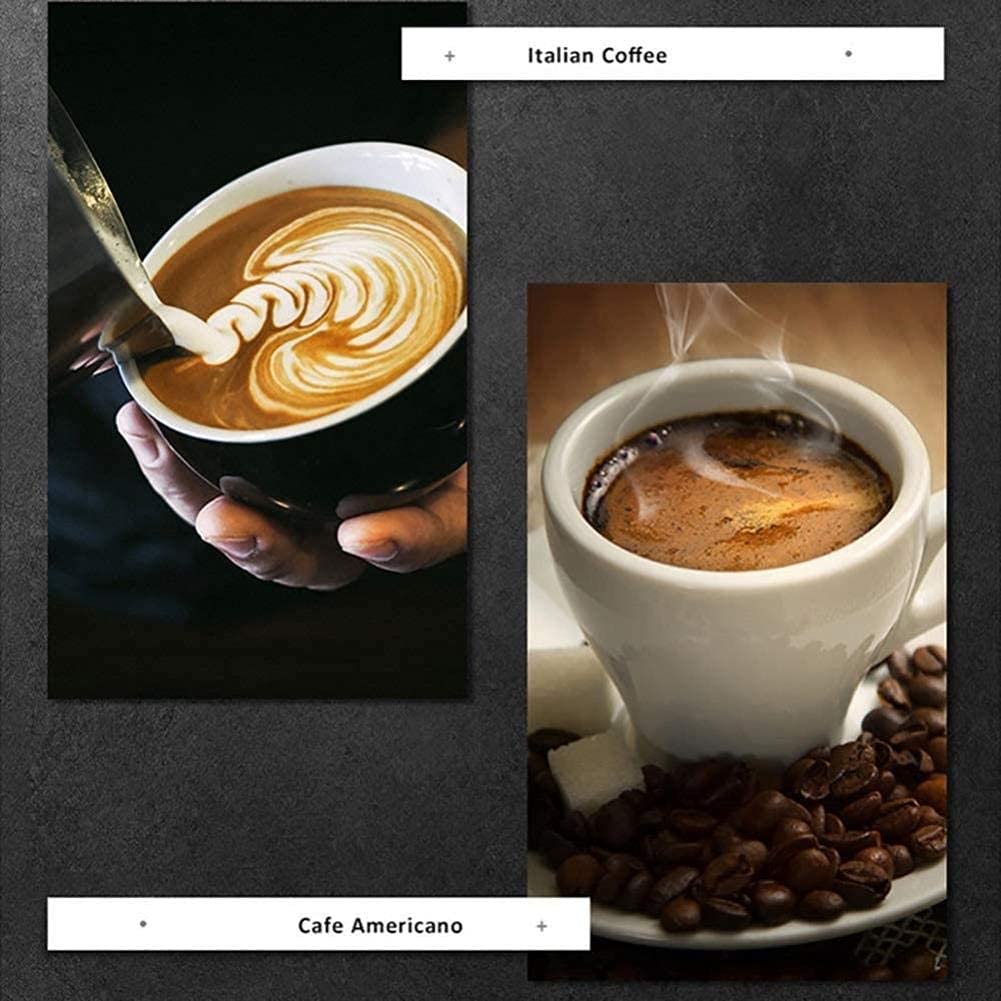Portable Manual Espresso Machine with Milk Frother