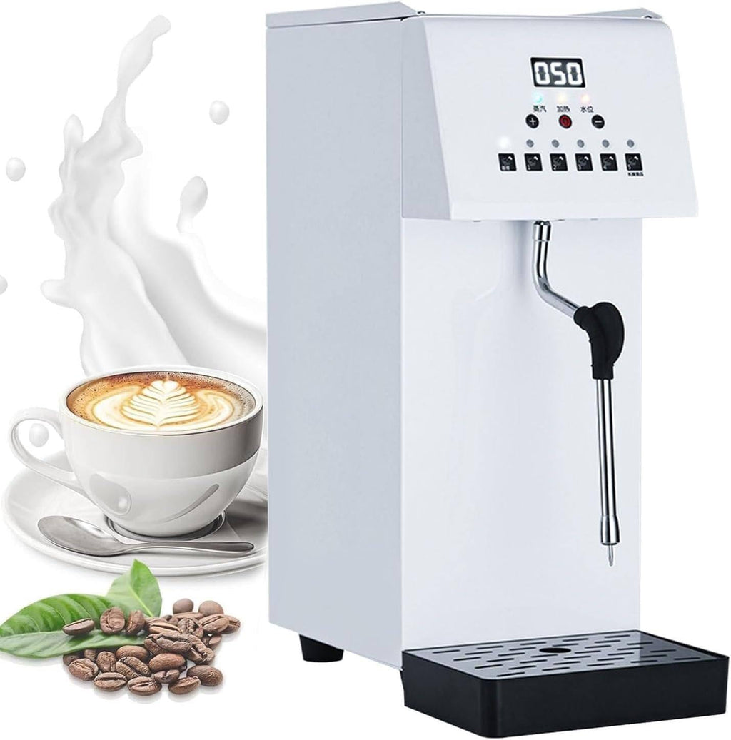 Multifunction Milk Frother & Steamer with 5-Level Temperature Control