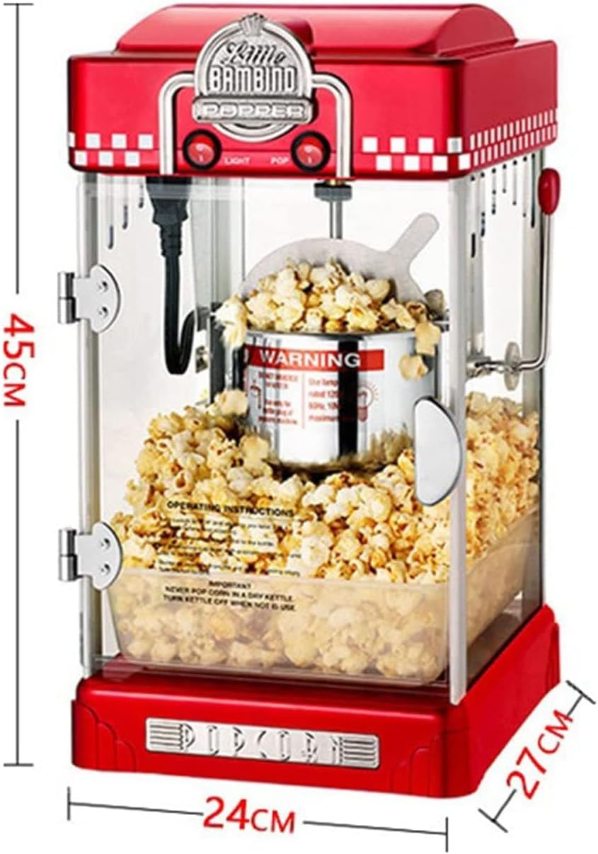 Automatic Oil-Free Popcorn Maker