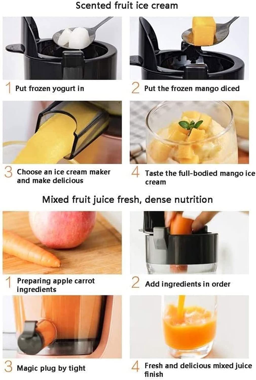 Wide-Mouth Dual-Speed Centrifugal Juicer