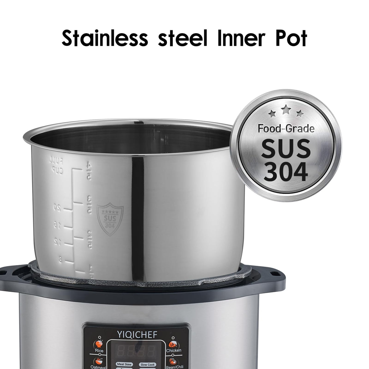 12L Commercial Digital Electric Pressure Cooker