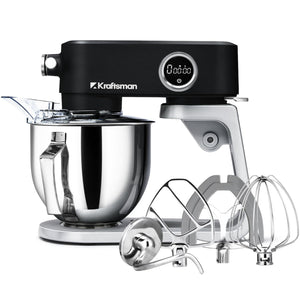 5.3 Qt All-Metal 8-Speed Stand Mixer with Timer