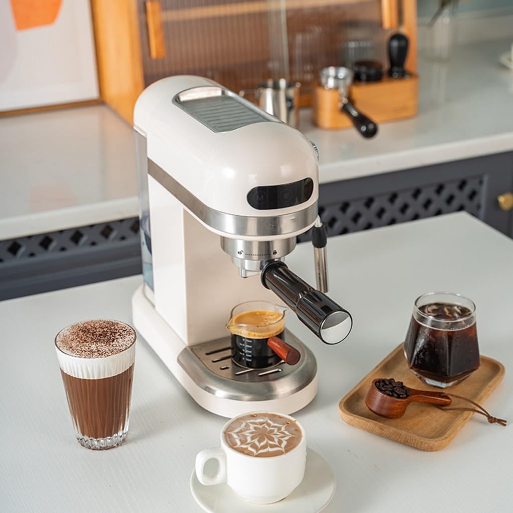 Semi-Automatic Espresso Machine with Milk Frother