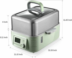 2-Tier Digital Electric Food Steamer