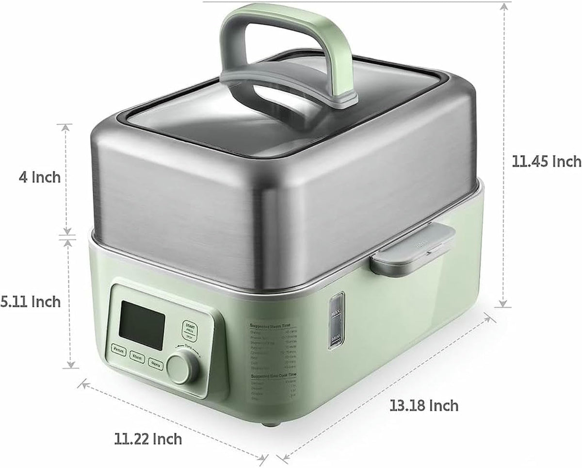 2-Tier Digital Electric Food Steamer