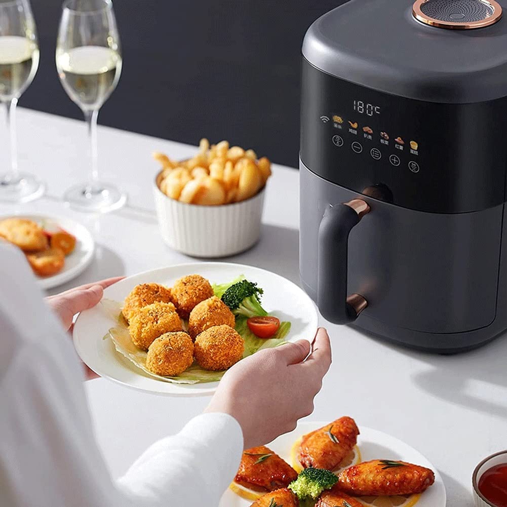 3L Digital Air Fryer with 6 Presets & Nonstick Basket