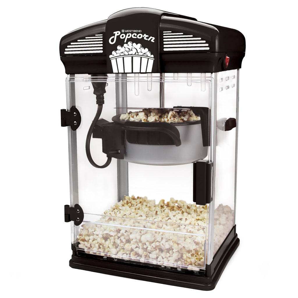 Movie Theater Popcorn Maker with Nonstick Kettle