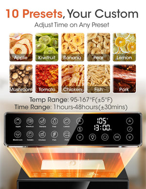 Manastin Stainless Steel Food Dehydrator Trays