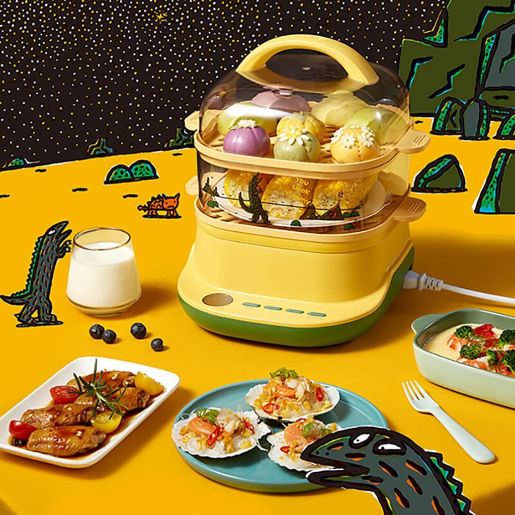 Multifunction Electric Food Steamer & Rice Cooker