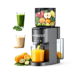 3-in-1 Cold Press Juicer with 5.8" Large Chute
