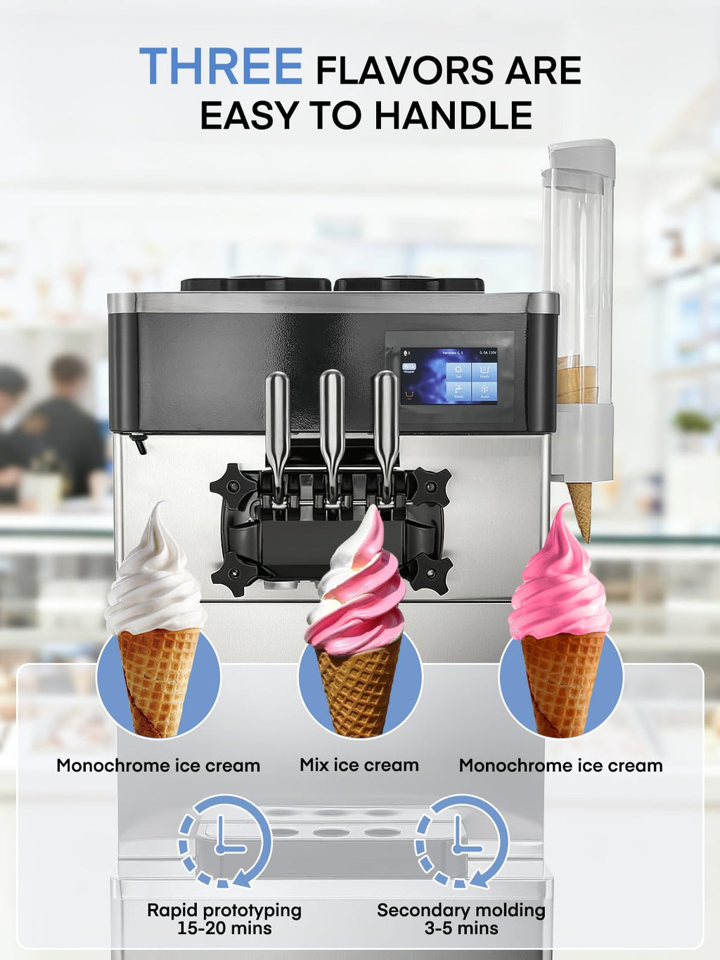 Commercial Ice Cream Machine