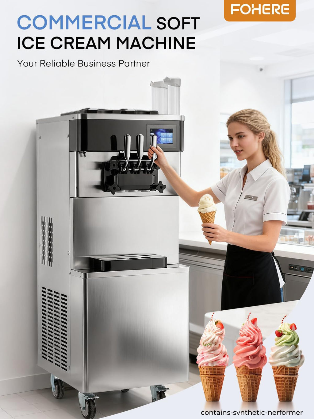 Commercial Ice Cream Machine