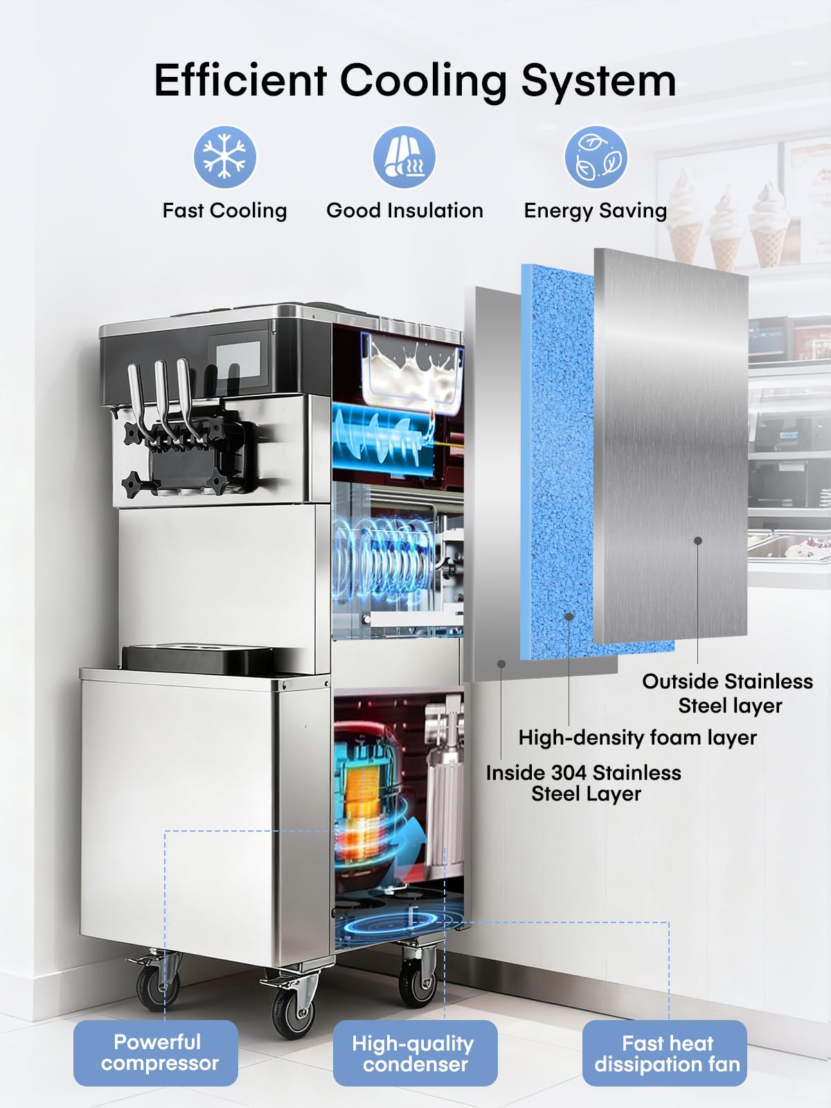 Commercial Ice Cream Machine