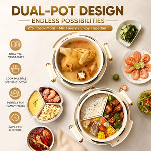 4 Qt 6-in-1 Electric Pressure Cooker & Multi-Cooker