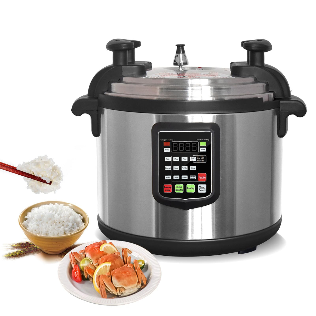 21L Commercial Electric Pressure Cooker & Multi-Cooker