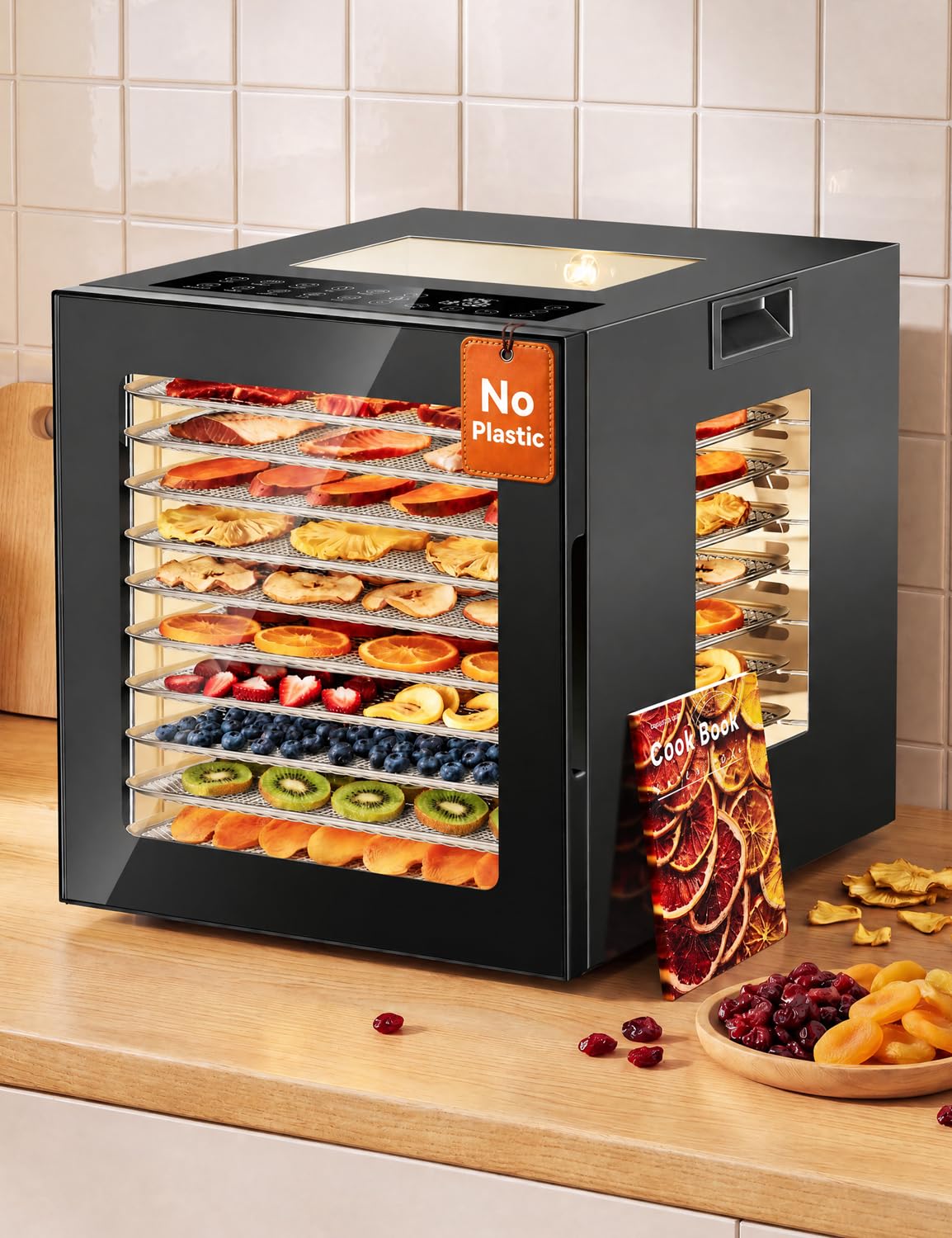 Manastin Stainless Steel Food Dehydrator Trays