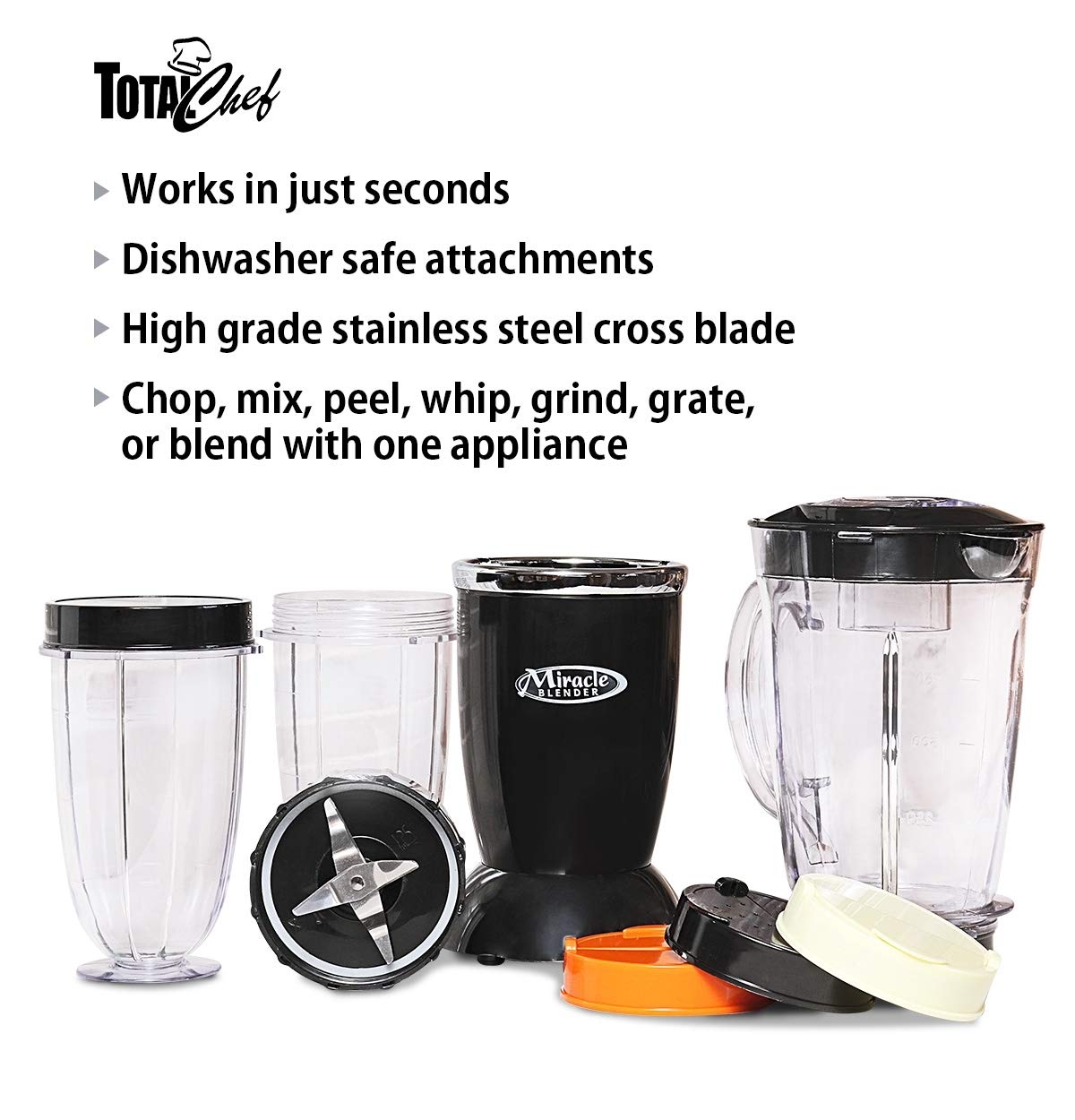 Electric Blender with Ice Crush & Pulse Function