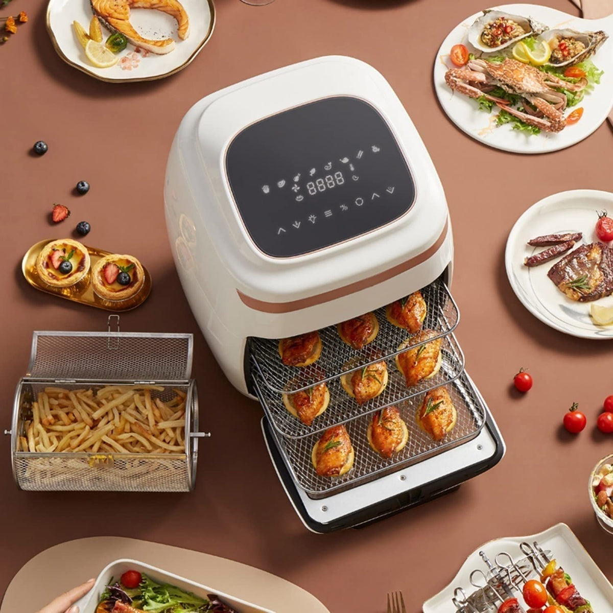 11.6 Qt Air Fryer Convection Oven Combo