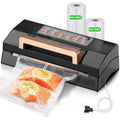 Automatic Vacuum Sealer with Double Heat Seal & Built-In Cutter