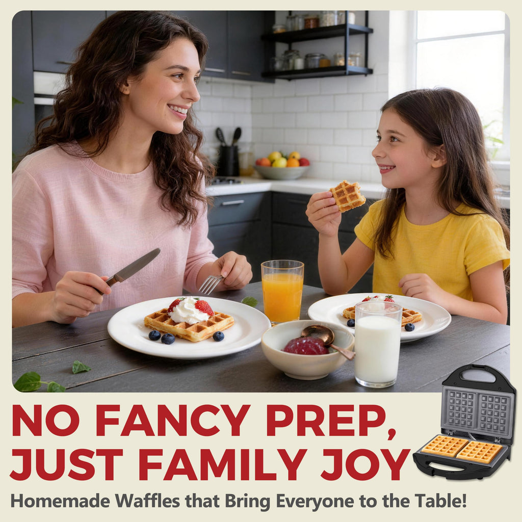 Ceramic Mini Waffle Maker01