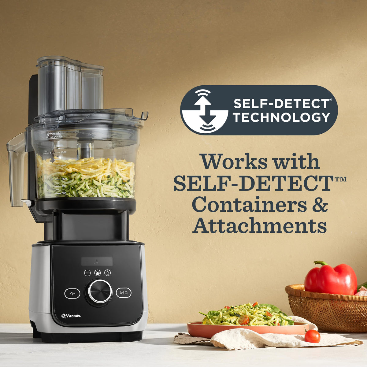 48 oz Professional Blender with 5 Preset Programs