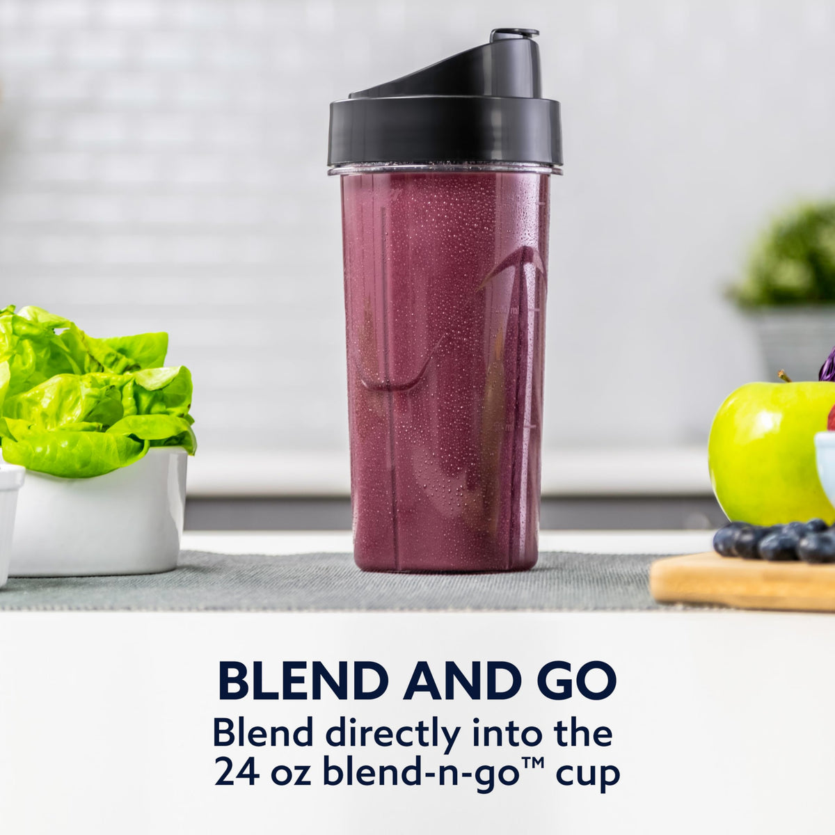 Oster Blender | Pro 1200 with Glass Jar, 24-Ounce Smoothie Cup, Brushed Nickel