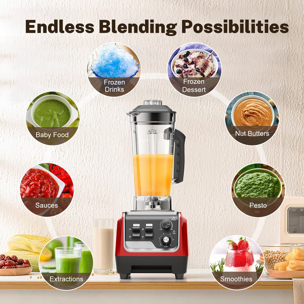 1800W High-Speed Blender with 70 oz Pitcher & To-Go Cup