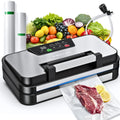95kPa Vacuum Sealer Machine, Dual Pump, Vacuum & Inflate, Double Heat Seal
