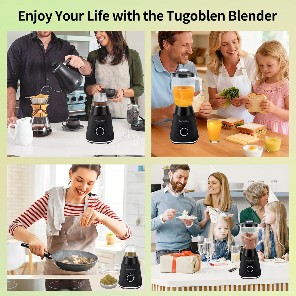 51 oz Countertop Blender with Glass Grinding Cup