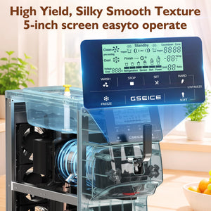 Commercial Soft Serve Ice Cream Maker Machine